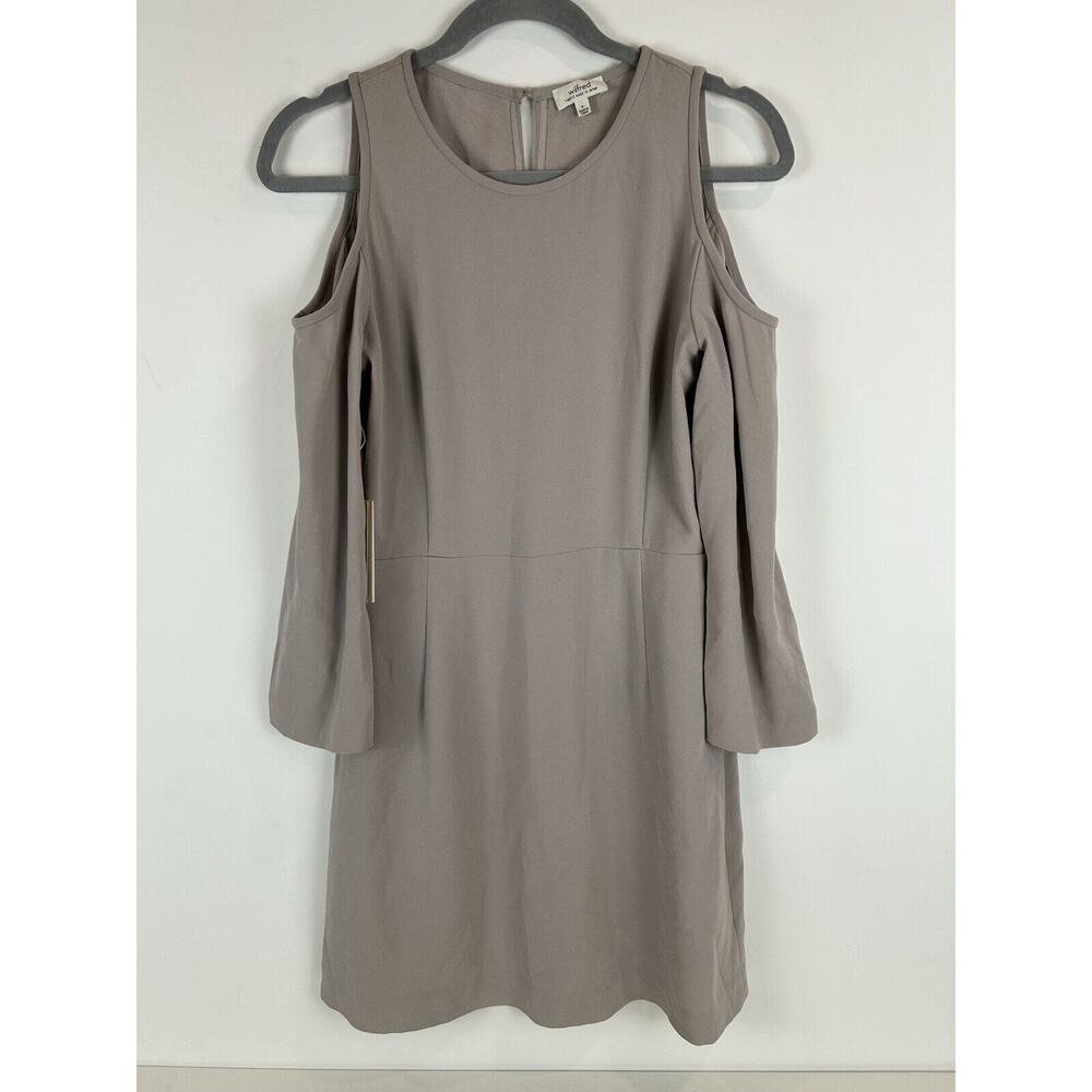 NWT Aritzia Wilfred Vidal Cold Shoulder Mini Dress Career Dressy Pink Size 4